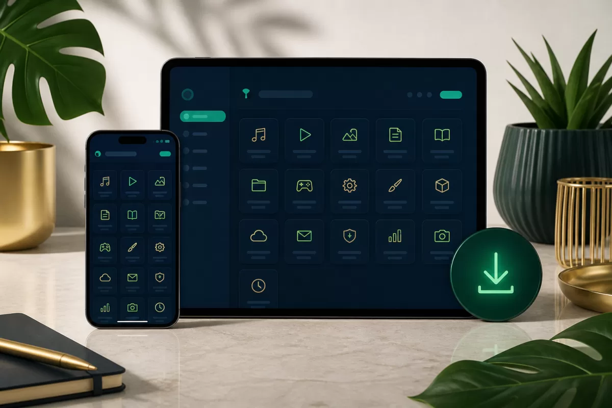 pinasjili app download library on phone and tablet
